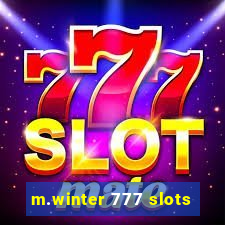 m.winter 777 slots